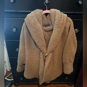 Pop flex Sherpa blanket jacket